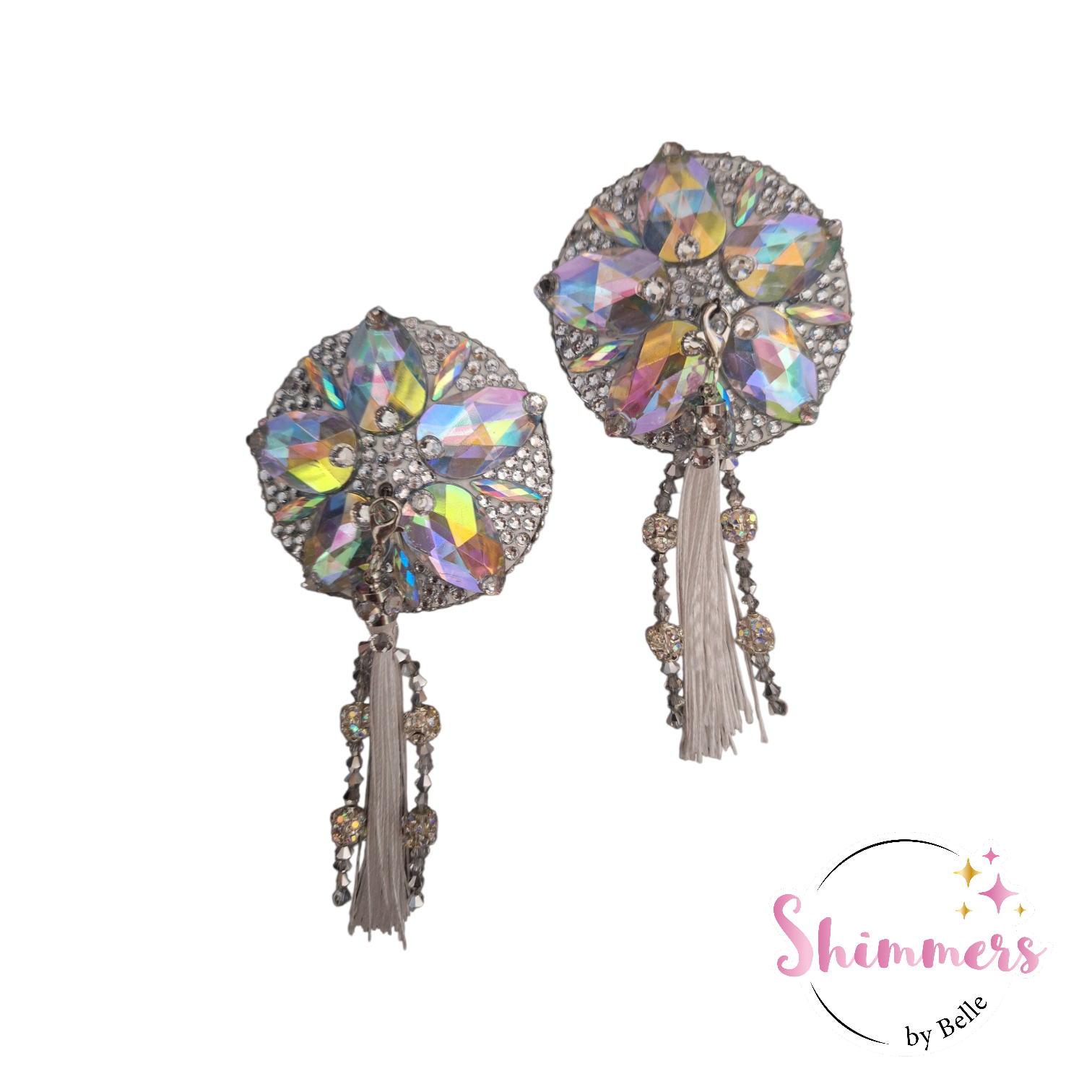 Shimmers - Big Diamonds Iridescent Disco Tassel - Afbeelding 2