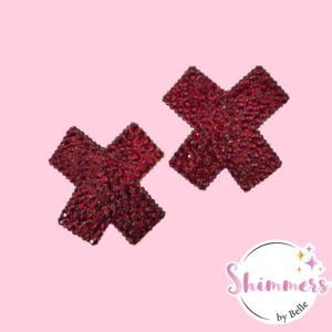 Shimmers - Cross Red